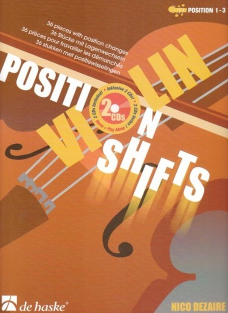 Violin Position Shifts : 36 Pieces with Position Changes, Undefined Book