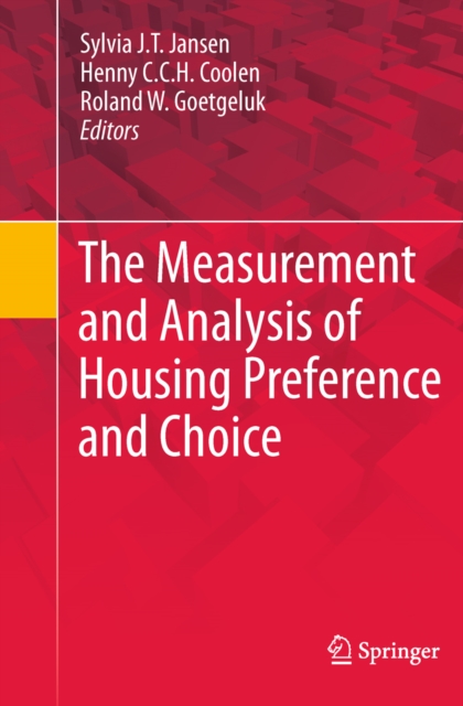 The Measurement and Analysis of Housing Preference and Choice, PDF eBook