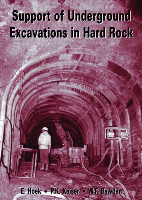Support of Underground Excavations in Hard Rock, Hardback Book