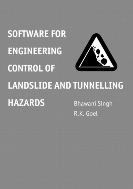 Software for Engineering Control of Landslide and Tunnelling Hazards, Hardback Book