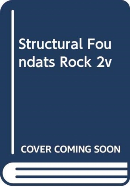 Structural Foundations on Rock 2v, Multiple-component retail product Book