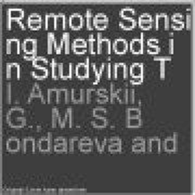 Remote Sensing Methods in Studying Tectonic Fractures in Oil- and Gas-Bearing Formations : Russian Translations Series 86, Hardback Book