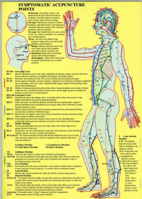 Symptomatic Acupuncture Points -- A4, Poster Book