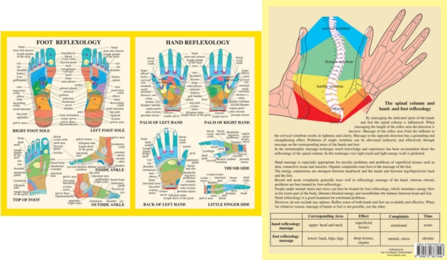 Hand & Foot Reflexology -- A4, Poster Book