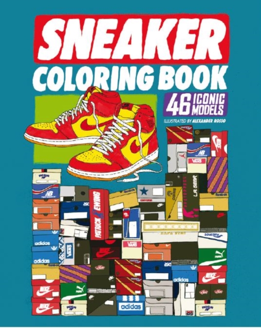 Sneaker Coloring Book, Paperback / softback Book