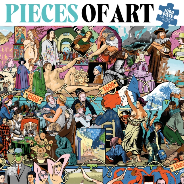 Pieces Of Art : A 1000 Piece Art History Puzzle, Other merchandise Book