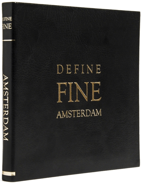Define Fine City Guide Amsterdam, Leather / fine binding Book