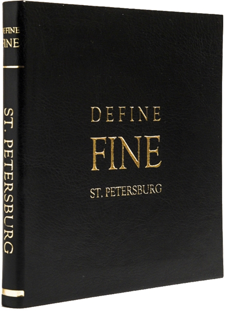 Define Fine City guide St Petersburg, Leather / fine binding Book