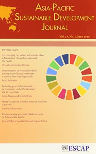 Asia-Pacific Sustainable Development Journal 2020, Issue No. 1, Paperback / softback Book
