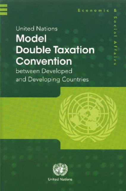 United Nations Model Double Taxation Convention between Developed and Developing Countries, Paperback / softback Book