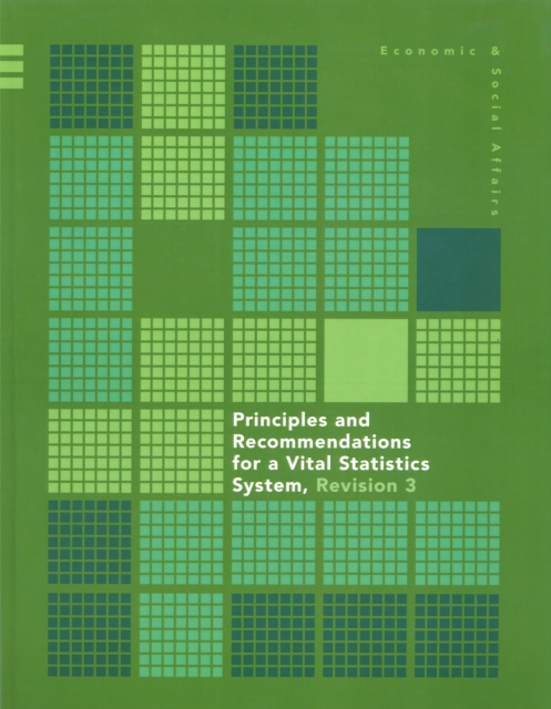 Principles and recommendations for a vital statistics system, Paperback / softback Book