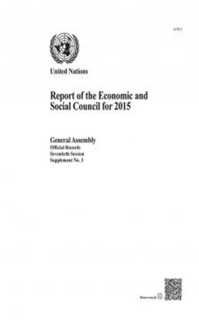 Report of the Economic and Social Council for 2015, Paperback / softback Book