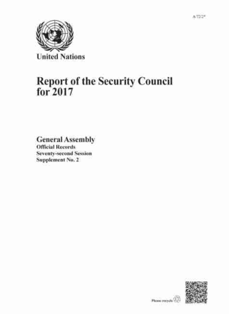 Report of the Security Council for 2017, Paperback / softback Book