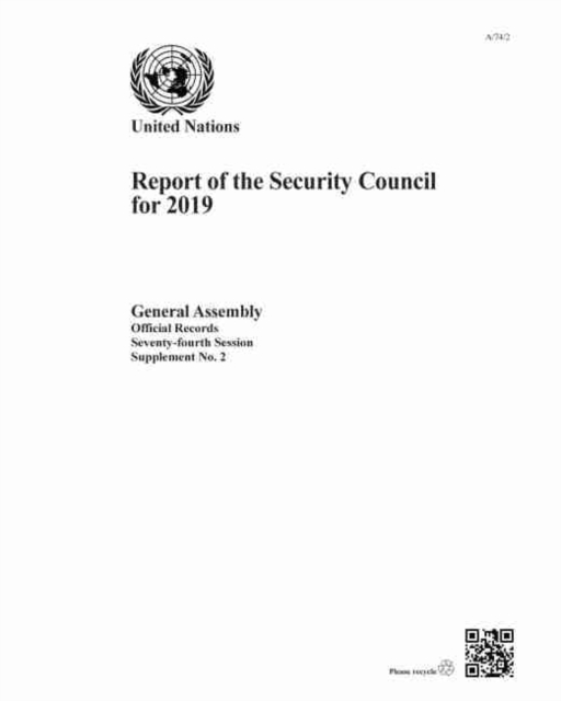 Report of the Security Council for 2019, Paperback / softback Book