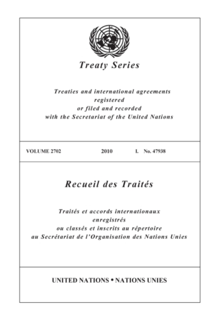 Treaty Series 2702, Paperback / softback Book