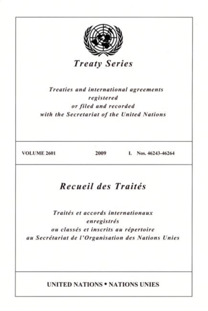 Treaty Series 2601, Paperback / softback Book