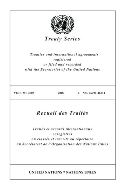 Treaty Series 2603, Paperback / softback Book