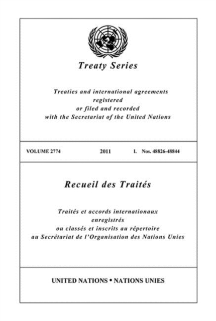 Treaty Series 2774, Paperback / softback Book