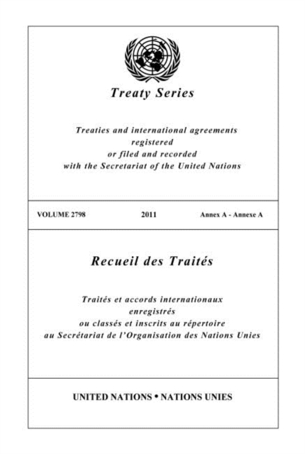 Treaty Series 2798 (English/French Edition), Paperback / softback Book