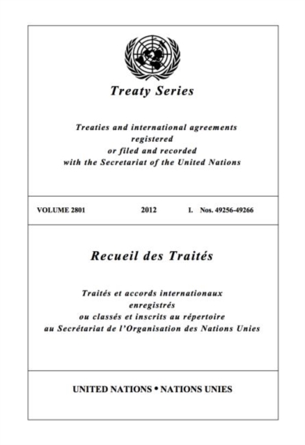 Treaty Series 2801 (English/French Edition), Paperback / softback Book