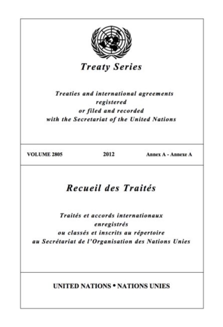 Treaty Series 2805 (English/French Edition), Paperback / softback Book