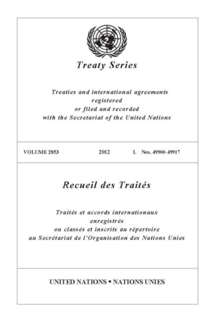 Treaty Series 2853 (English/French Edition), Paperback / softback Book