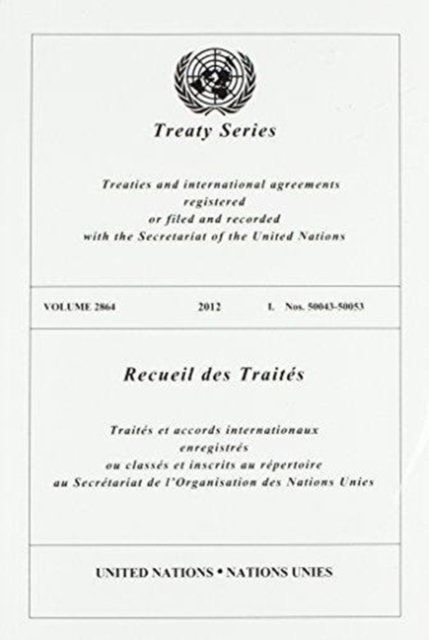 Treaty Series 2864 (English/French Edition), Paperback / softback Book