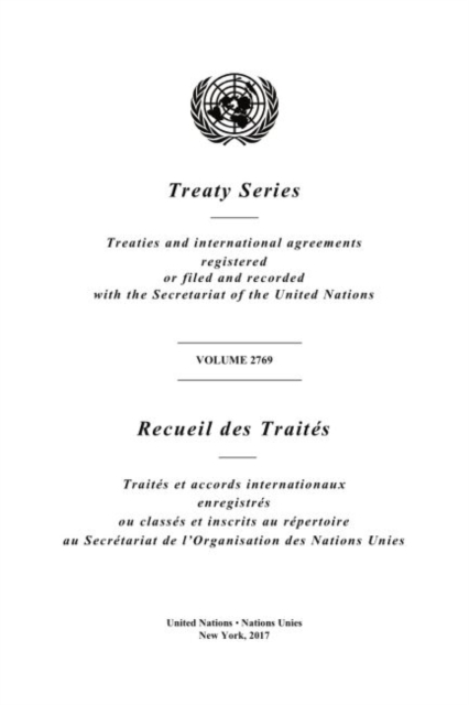 Treaty Series 2769 (English/French Edition), Paperback / softback Book