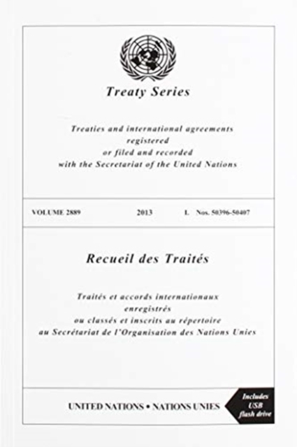 Treaty Series 2889 (English/French Edition), Paperback / softback Book