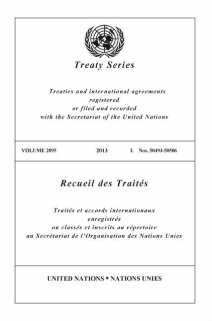 Treaty Series 2895 (English/French Edition), Paperback / softback Book