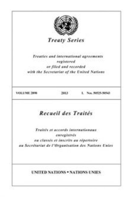 Treaty Series 2898 (Bilingual Edition), Paperback / softback Book