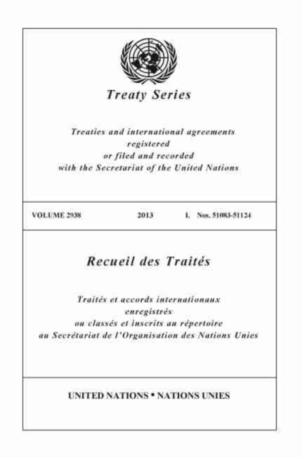 Treaty Series 2938 (English/French Edition), Paperback / softback Book