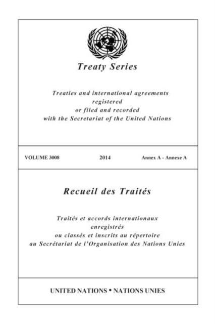 Treaty Series 3008 (English/French Edition), Paperback / softback Book