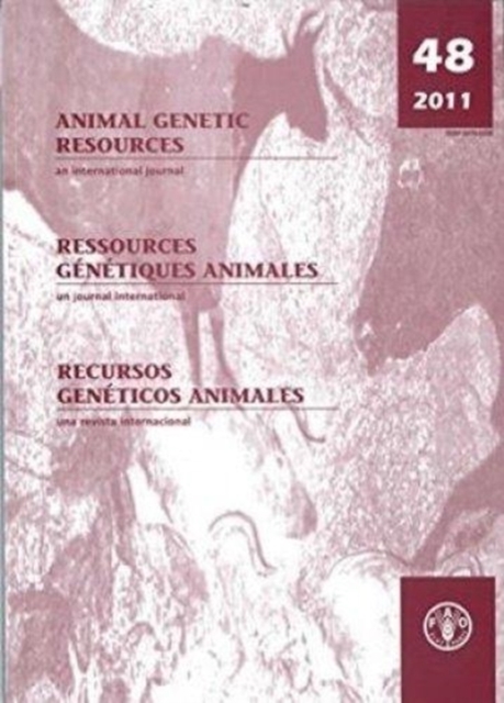 Animal Genetic Resources, No. 46 : An International Journal, Paperback / softback Book