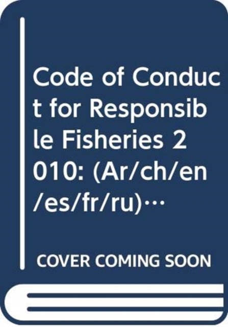 Code of Conduct for Responsible Fisheries : CD-ROM (Computerized Information), Paperback / softback Book