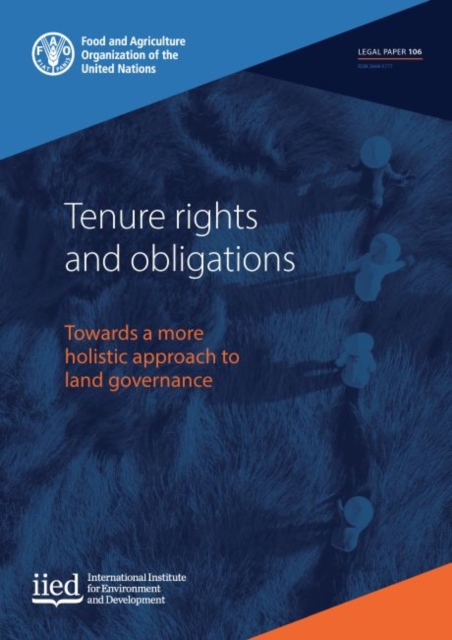 Tenure rights and obligations : towards a more holistic approach to land governance, Paperback / softback Book