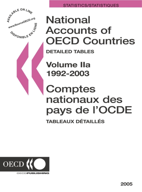 National Accounts of OECD Countries 2005, Volume II, Detailed Tables, PDF eBook