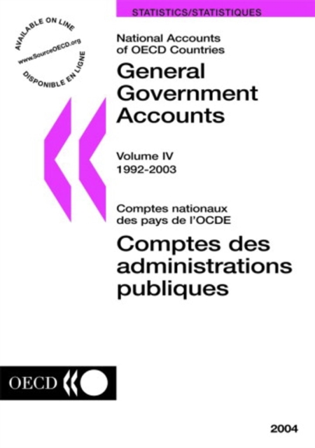 National Accounts of OECD Countries 2004, Volume IV, General Government Accounts, PDF eBook