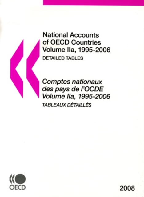 National Accounts of OECD Countries 2008, Volume II, Detailed Tables, PDF eBook
