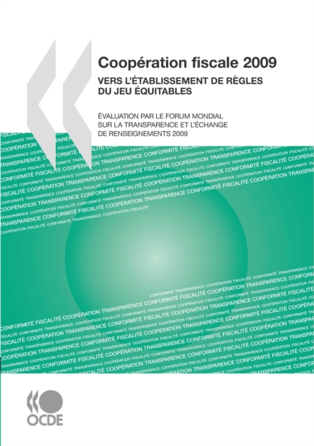 Cooperation fiscale 2009 Vers l'etablissement de regles du jeu equitables:, PDF eBook