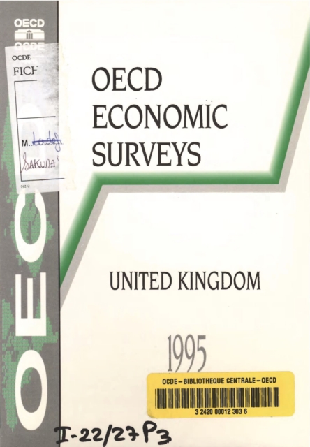 OECD Economic Surveys: United Kingdom 1995, PDF eBook