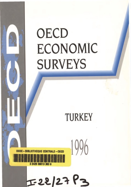 OECD Economic Surveys: Turkey 1996, PDF eBook