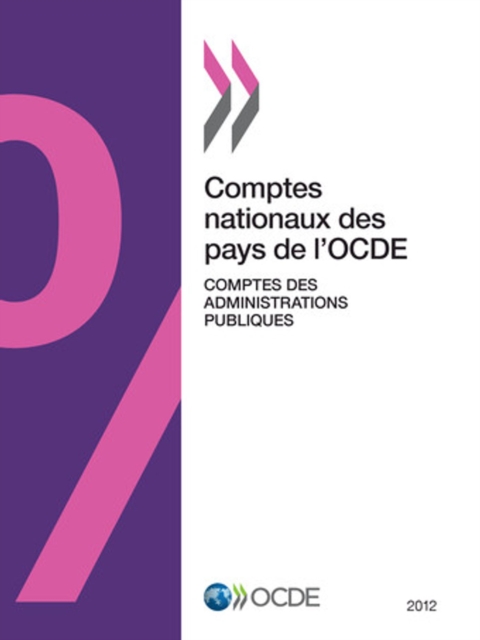 Comptes nationaux des pays de l'OCDE, Comptes des administrations publiques 2012, PDF eBook