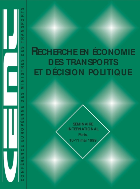 Recherche en economie des transports et decision politique, PDF eBook