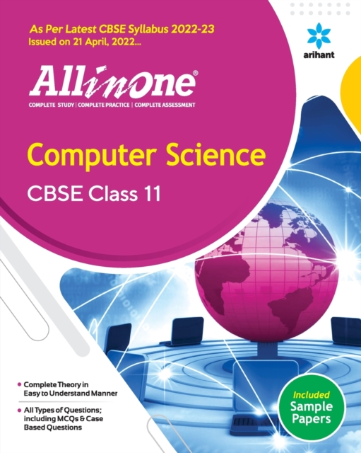 Cbse All in One Computer Science Class 11 2022-23 Edition (as Per Latest Cbse Syllabus Issued on 21 April 2022), Paperback / softback Book