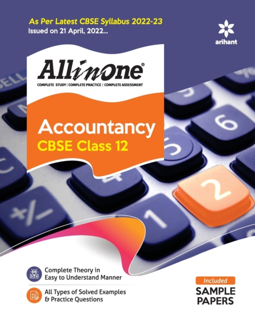 Cbse All in One Accountancy Class 12 2022-23 Edition (as Per Latest Cbse Syllabus Issued on 21 April 2022), Paperback / softback Book