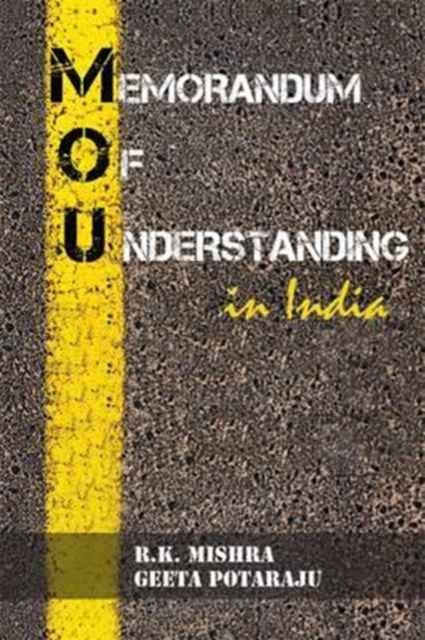 Memorandum of Understanding in India, Hardback Book