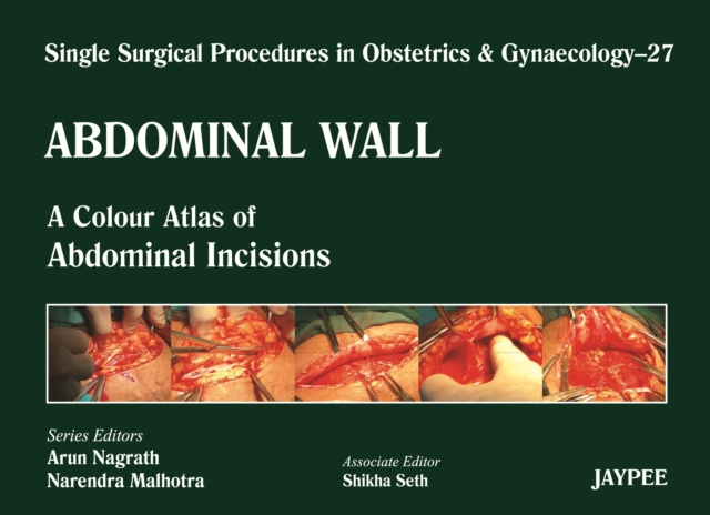 Single Surgical Procedures in Obstetrics and Gynaecology - Volume 27 - Abdominal Wall : A Colour Atlas of Abdominal Incisions, Hardback Book