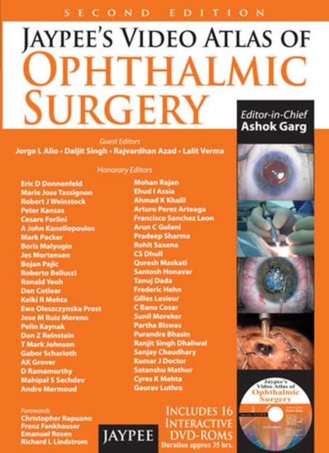 Jaypee's Video Atlas of Ophthalmic Surgery, Multiple-component retail product Book