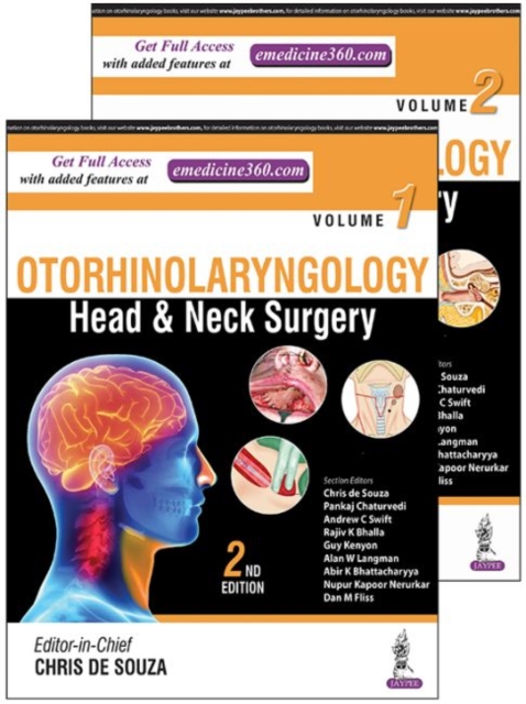 Otorhinolaryngology- Head & Neck Surgery : Two Volume Set, Hardback Book